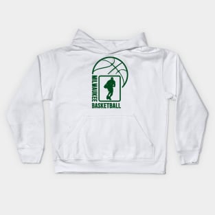 Milwaukee Basketball 01 Kids Hoodie